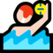 Person Playing Water Polo - Light emoji on Microsoft